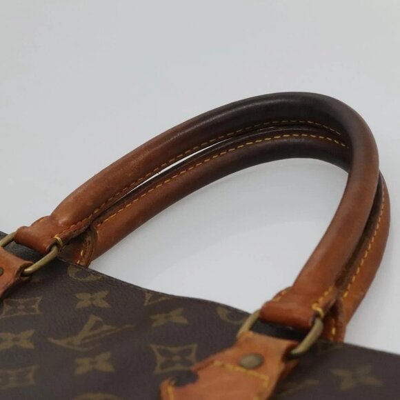 LOUIS VUITTON Monogram Sac Plat Hand Bag M51140 LV Auth 131541 - Picture 9 of 16